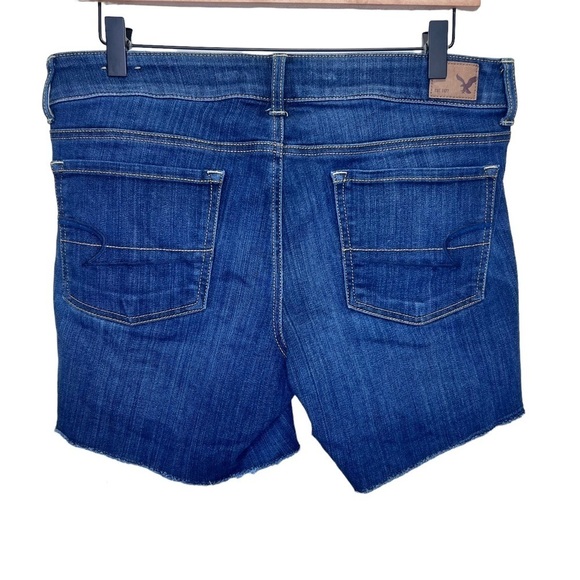 American Eagle Cut Off Jeans Shorts Size 14 - Picture 4 of 9